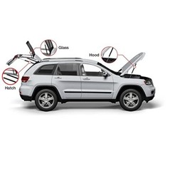 2Pcs 19.37 In Front Lift Supports Compatible With DODGE 2005-2010 DAKOTA /