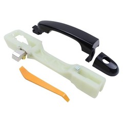 ApplianPar Front Driver Side Exterior Door Handle and Base for Kia Sportage