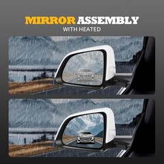 Driver Side Mirror Assembly Compatible with Model Y 2020-2023 Side Door Left