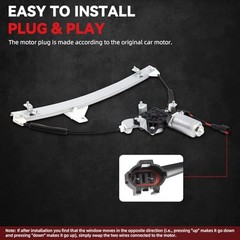 Front Left Power Window Regulator with Motor for 1999 Front Left Driver Side