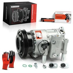 A/C Compressor with Clutch Compatible with Kia Rio 1.6L 2006-2011, Rio5 1.6L
