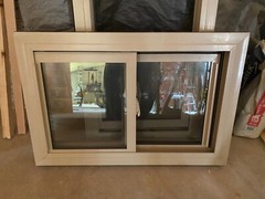 Tafco Windows VPS3624I 35.5 in x 23.5 in Left-Hand Single Slide Window – White