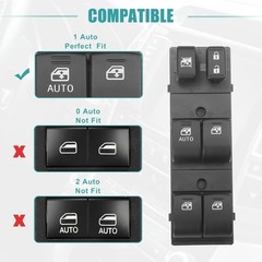 Front Left Driver Side Power Window Switch Fit for Subaru Forester 2014-2016