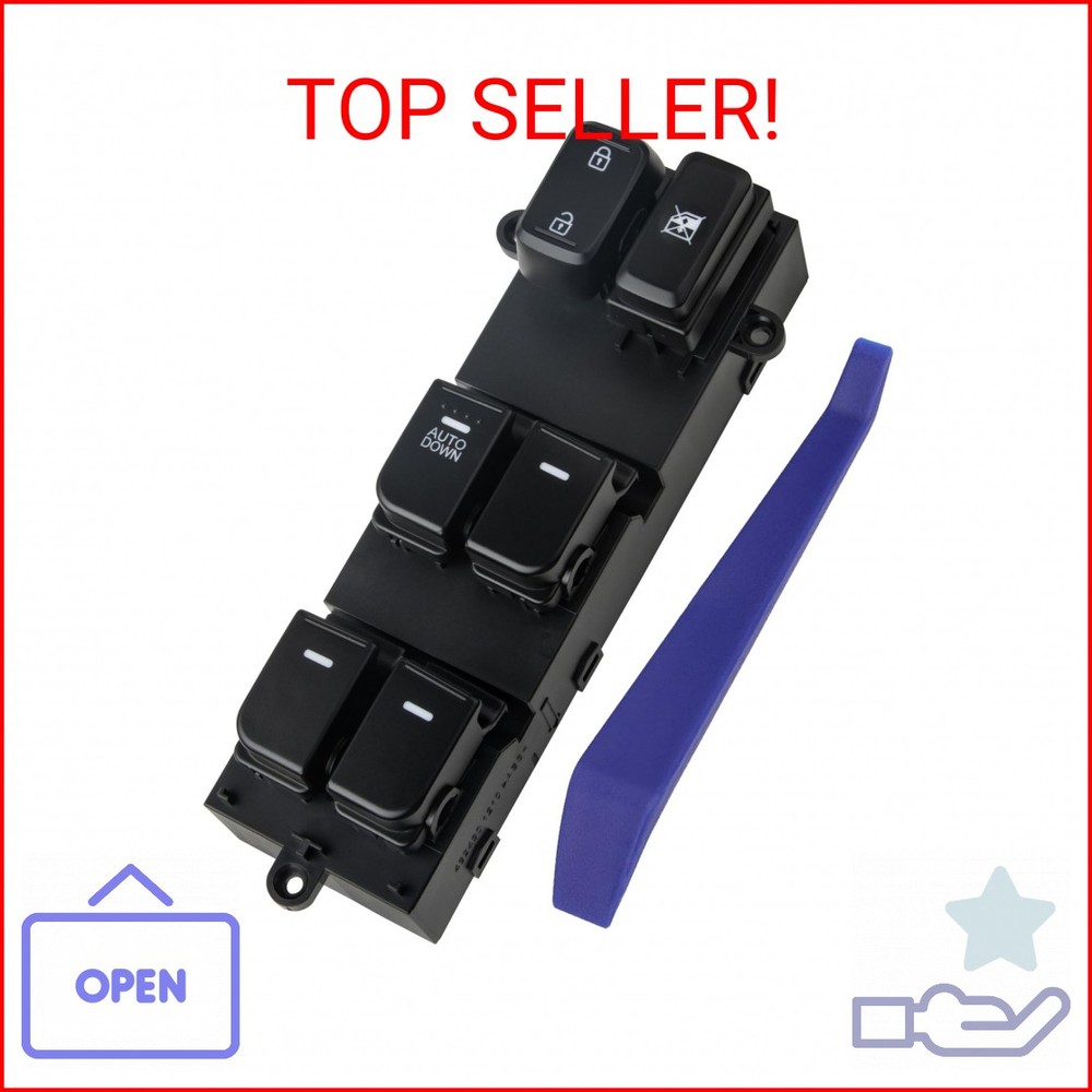 Obaee Master Power Window Switch Compatible with Kia Optima 2.0 L 2.4 L 2014 201