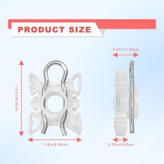 Window Regulator Sliding Pivot Clips, Compatible with 318i 323i 325i 328i 525i