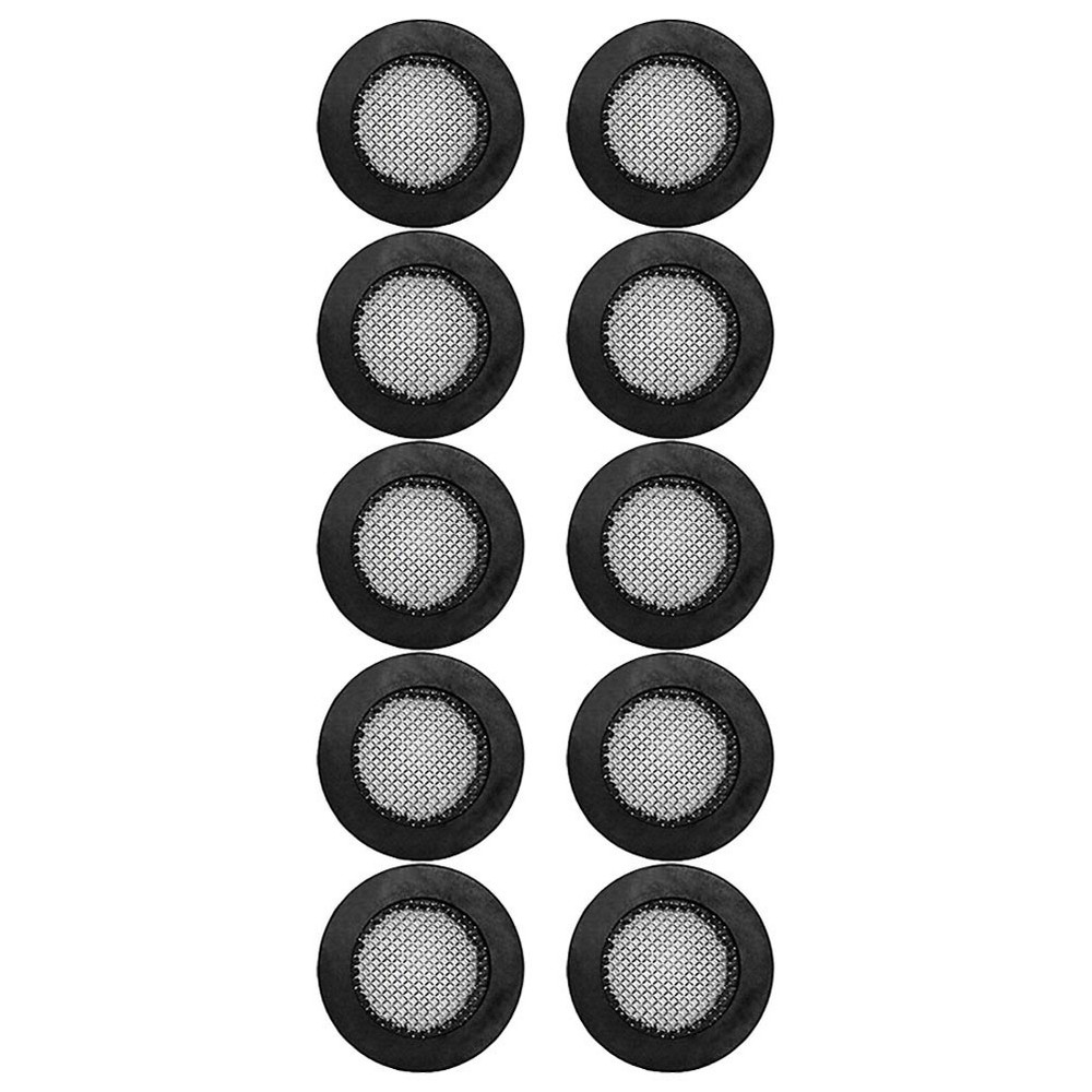 50Pcs Reusable Silicone Seal O-Ring Washer Black Hose Gasket for Faucet Filters