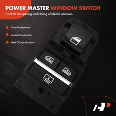 Power Window Switch for BMW 535iGT 10-13 640iGC 14-19 740i 11-15 Rear Side