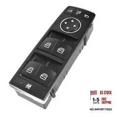 Master Power Window Switch Button Front Driver Side 2049055402 Compatible with