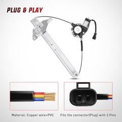 Power Window Regulator/Motor Compatible with 2006 2007 748-173 Front Passenger
