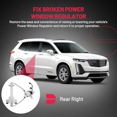 741-391 Power Window Regulator with Motor Rear Right for 2007-2014 Cadillac