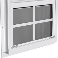 Rust-Resistant White Windows – 18×23 Flush Mount