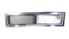 Mobile Home Window. 36″ x 8″ Aluminum Slider Obscured Glass