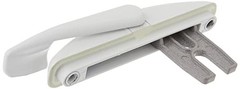 Truth TH 24014 Maxim Locking Handle, White (Single Pack)