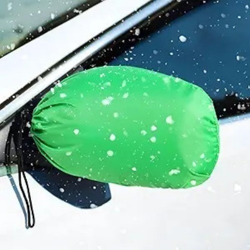 2 Pcs Side View Mirror Cover Auto Rearview Protecion Cover Snow Ice Mirror Exte