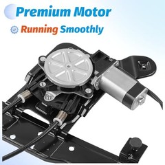 Rear Driver Side Window Regulator with Motor Compatible Rear Left Driver Side