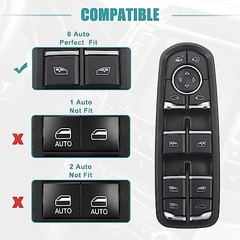 Front Left Driver Side Master Power Window Switch Fits Porsche Cayenne