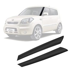 Windshield A-Pillar Trim Molding Set, Compatible with Kia 2010-2013 Kia Soul