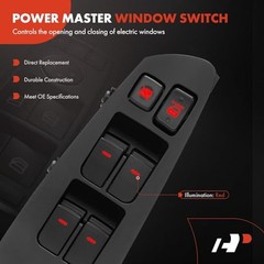 Driver Master Power Window Switch for Kia Forte 2010 935701M000