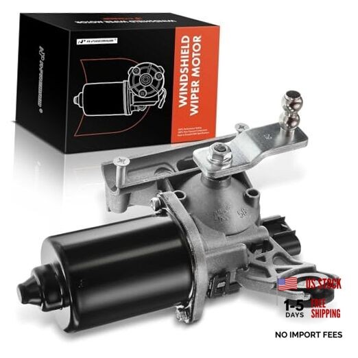 Front Windshield Wiper Motor Front Compatible with Dodge Ram 1500 2003-2009