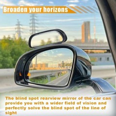 2PCS Adjustable Blind Spot Mirror, HD Convex Wide Angle Glass for Car Truck SUV