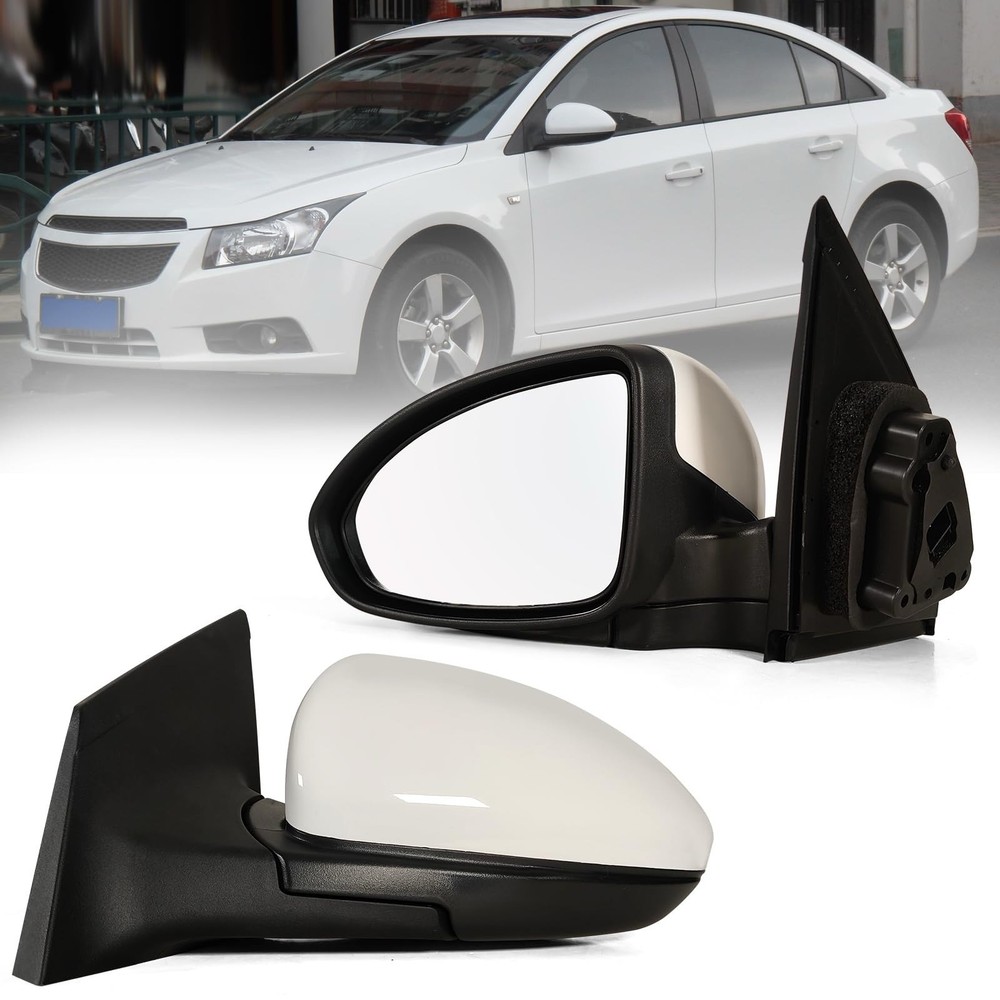 Driver Side Mirror Fits 2011-2015 Sedan/Hatchback with Power Glass without Heat