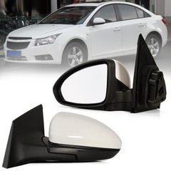 Driver Side Mirror Fits 2011-2015 Sedan/Hatchback with Power Glass without Heat