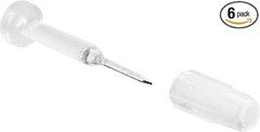Prime-Line L 5895 Window Grid Retainer Pin Clear 6 Pack