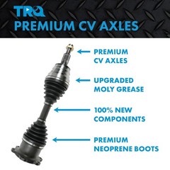 Front Driver and Passenger Side CV Axle Assembly Set 2 Piece Compatible with