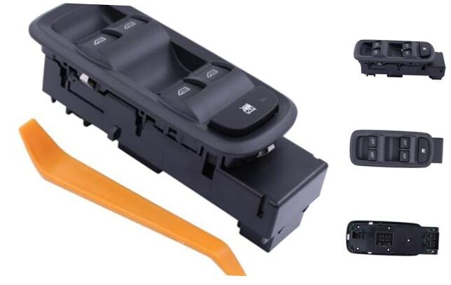 Front Driver Left Side Master Power Window Switch Button for Ford Fiesta 2011
