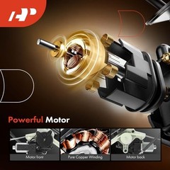 Rear Left Power Window Regulator with Motor Compatible Rear Driver Side (LH)