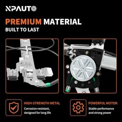Power Window Regulator with Motor Assembly Replacement for Rear Driver Side