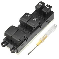 25401-ZT10A Car Master Power Window Switch Set Front Driver Side for Nissan