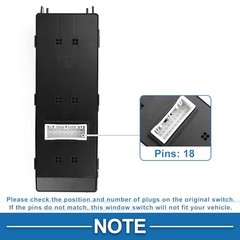 Power Window Switch No.93571D4010 Front Left Driver Side Window Control Switch