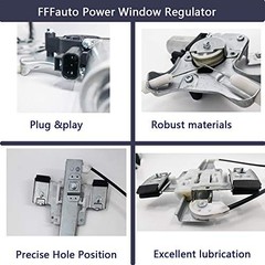 741-391 Rear Right Passenger Side Power Window Regulator Rear Passengers Side