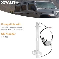 Power Window Regulator with Motor Assembly fit for Honda Front Passenger Side