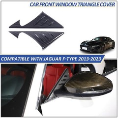 Daeiclru Car Front Window Triangle Cover Compatible with Jaguar F-Type 2013-2…