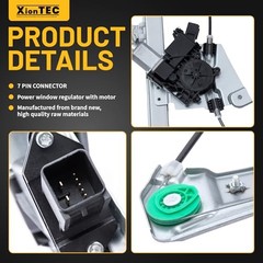 Power Window Regulator with Motor – Compatible with Cadillac Front Driver Side