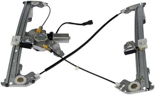 741-968 Rear Driver Side Power Window Regulator and Motor Assembly Compatible