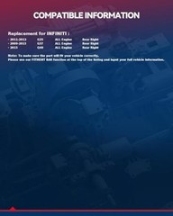 Power Window Regulator with Compatible with Rear Right Passenger Side 751-635