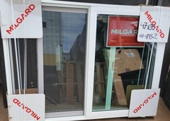 ➿️ MILGARD Sliding White Vinyl Window with Low-E Argon & Screen Meets 47″X35″