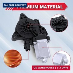Power Window Motor Rear Right Passenger Side Compatible with Kia Optima 2016 201