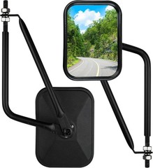 Doors Off Mirrors for Jeep (2-Pack) – Quick Release & Easy-Install Side View Mir