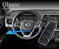 Power Window Switch Control Button 8+13 PINS Driver Side Compatible with Dodge