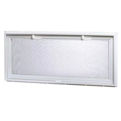 46.25 In. X 21 In. Standard Glass White New Construction Single-Pane Hinged V…