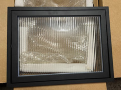 24″x18″ Flush Mount Window – Black – READ DESCRIPTION