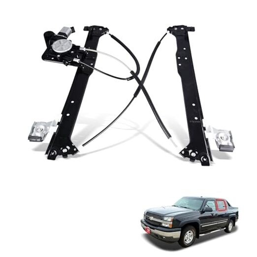 Power Window Regulator with Motor Assembly Compatible for Rear Left Driver Side