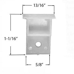 Sash Cam, Plastic Columbia C-200 Aluminum Window