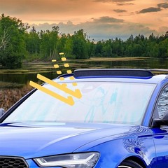 1 Pack Silver Gradient Auto Window Tint Film Durable for Car Windows