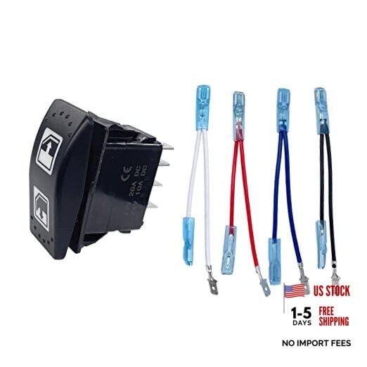 Left Hand Driver Side Power Window Switch for Can-Am Defender Max 2016-2019