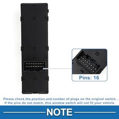 Power Window Switch No.935701U100J7 Front Left Driver Side Window Control
